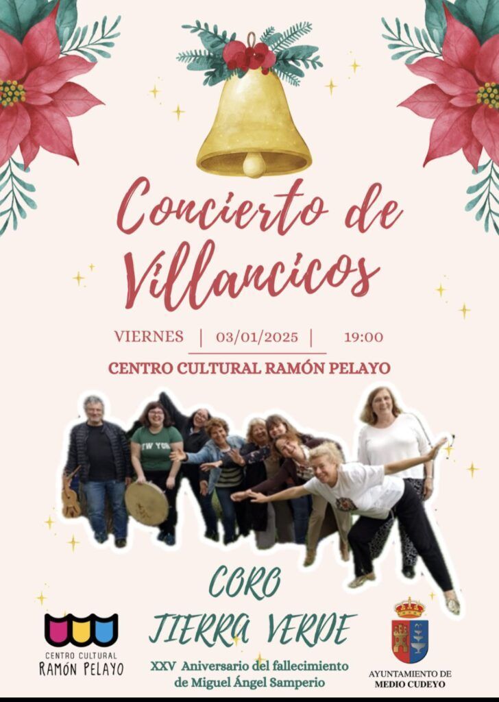 Viernes 3 de enero, 19.00 Coro Tierra Verde en Solares Viernes 3 de enero, 19.00 Coro Tierra Verde en Solares